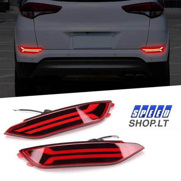 Hyundai Tucson galiniai LED žibintai